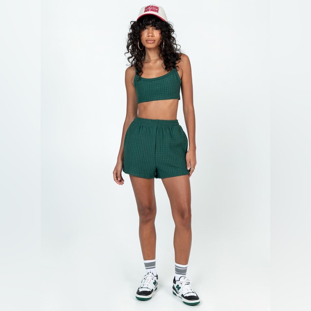 NWOT Princess Polly Arabella Short Set Green - Picture 3 of 13